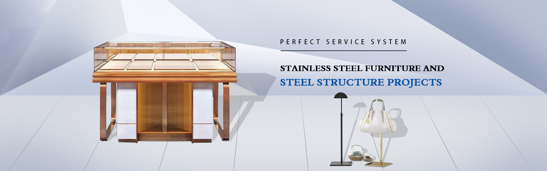 Recuziuni de afișare din oțel inoxidabil, masă de cafea personalizată din oțel inoxidabil, ecran din oțel inoxidabil,Yewang Stainless steel Decoration Engineering Co., LTD